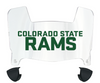 Colorado State Rams Mini Football Helmet Visor Shield w/ Clips - PICK VISOR & LOGO COLOR