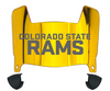 Colorado State Rams Mini Football Helmet Visor Shield w/ Clips - PICK VISOR & LOGO COLOR
