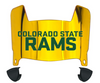 Colorado State Rams Mini Football Helmet Visor Shield w/ Clips - PICK VISOR & LOGO COLOR