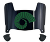 Colorado State Rams Mini Football Helmet Visor Shield w/ Clips - PICK VISOR & LOGO COLOR