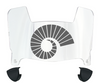 Colorado State Rams Mini Football Helmet Visor Shield w/ Clips - PICK VISOR & LOGO COLOR
