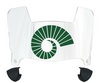 Colorado State Rams Mini Football Helmet Visor Shield w/ Clips - PICK VISOR & LOGO COLOR