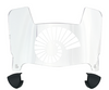 Colorado State Rams Mini Football Helmet Visor Shield w/ Clips - PICK VISOR & LOGO COLOR
