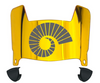 Colorado State Rams Mini Football Helmet Visor Shield w/ Clips - PICK VISOR & LOGO COLOR