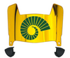 Colorado State Rams Mini Football Helmet Visor Shield w/ Clips - PICK VISOR & LOGO COLOR