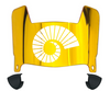 Colorado State Rams Mini Football Helmet Visor Shield w/ Clips - PICK VISOR & LOGO COLOR