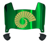 Colorado State Rams Mini Football Helmet Visor Shield w/ Clips - PICK VISOR & LOGO COLOR