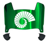 Colorado State Rams Mini Football Helmet Visor Shield w/ Clips - PICK VISOR & LOGO COLOR