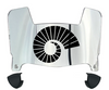 Colorado State Rams Mini Football Helmet Visor Shield w/ Clips - PICK VISOR & LOGO COLOR