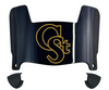 Colorado State Rams Mini Football Helmet Visor Shield w/ Clips - PICK VISOR & LOGO COLOR