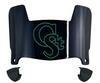 Colorado State Rams Mini Football Helmet Visor Shield w/ Clips - PICK VISOR & LOGO COLOR