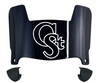 Colorado State Rams Mini Football Helmet Visor Shield w/ Clips - PICK VISOR & LOGO COLOR