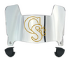 Colorado State Rams Mini Football Helmet Visor Shield w/ Clips - PICK VISOR & LOGO COLOR