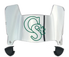 Colorado State Rams Mini Football Helmet Visor Shield w/ Clips - PICK VISOR & LOGO COLOR