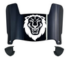 Columbia Lions Mini Football Helmet Visor Shield w/ Clips - PICK VISOR & LOGO COLOR
