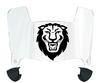 Columbia Lions Mini Football Helmet Visor Shield w/ Clips - PICK VISOR & LOGO COLOR