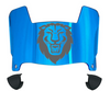 Columbia Lions Mini Football Helmet Visor Shield w/ Clips - PICK VISOR & LOGO COLOR