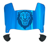 Columbia Lions Mini Football Helmet Visor Shield w/ Clips - PICK VISOR & LOGO COLOR