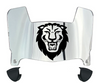 Columbia Lions Mini Football Helmet Visor Shield w/ Clips - PICK VISOR & LOGO COLOR