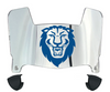 Columbia Lions Mini Football Helmet Visor Shield w/ Clips - PICK VISOR & LOGO COLOR