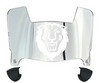 Columbia Lions Mini Football Helmet Visor Shield w/ Clips - PICK VISOR & LOGO COLOR