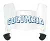 Columbia Lions Mini Football Helmet Visor Shield w/ Clips - PICK VISOR & LOGO COLOR
