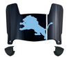 Columbia Lions Mini Football Helmet Visor Shield w/ Clips - PICK VISOR & LOGO COLOR