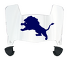 Columbia Lions Mini Football Helmet Visor Shield w/ Clips - PICK VISOR & LOGO COLOR