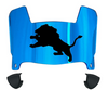 Columbia Lions Mini Football Helmet Visor Shield w/ Clips - PICK VISOR & LOGO COLOR
