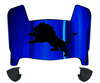 Columbia Lions Mini Football Helmet Visor Shield w/ Clips - PICK VISOR & LOGO COLOR