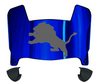 Columbia Lions Mini Football Helmet Visor Shield w/ Clips - PICK VISOR & LOGO COLOR