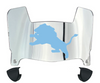 Columbia Lions Mini Football Helmet Visor Shield w/ Clips - PICK VISOR & LOGO COLOR