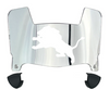Columbia Lions Mini Football Helmet Visor Shield w/ Clips - PICK VISOR & LOGO COLOR