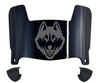 Connecticut UConn Huskies Mini Football Helmet Visor Shield w/ Clips - PICK VISOR & LOGO COLOR