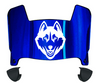 Connecticut UConn Huskies Mini Football Helmet Visor Shield w/ Clips - PICK VISOR & LOGO COLOR