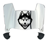 Connecticut UConn Huskies Mini Football Helmet Visor Shield w/ Clips - PICK VISOR & LOGO COLOR