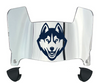 Connecticut UConn Huskies Mini Football Helmet Visor Shield w/ Clips - PICK VISOR & LOGO COLOR