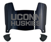 Connecticut UConn Huskies Mini Football Helmet Visor Shield w/ Clips - PICK VISOR & LOGO COLOR