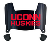Connecticut UConn Huskies Mini Football Helmet Visor Shield w/ Clips - PICK VISOR & LOGO COLOR