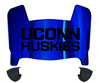 Connecticut UConn Huskies Mini Football Helmet Visor Shield w/ Clips - PICK VISOR & LOGO COLOR