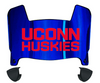 Connecticut UConn Huskies Mini Football Helmet Visor Shield w/ Clips - PICK VISOR & LOGO COLOR