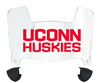Connecticut UConn Huskies Mini Football Helmet Visor Shield w/ Clips - PICK VISOR & LOGO COLOR