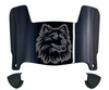 Connecticut UConn Huskies Mini Football Helmet Visor Shield w/ Clips - PICK VISOR & LOGO COLOR