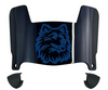 Connecticut UConn Huskies Mini Football Helmet Visor Shield w/ Clips - PICK VISOR & LOGO COLOR