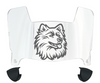 Connecticut UConn Huskies Mini Football Helmet Visor Shield w/ Clips - PICK VISOR & LOGO COLOR