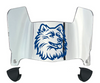 Connecticut UConn Huskies Mini Football Helmet Visor Shield w/ Clips - PICK VISOR & LOGO COLOR