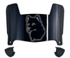 Connecticut UConn Huskies Mini Football Helmet Visor Shield w/ Clips - PICK VISOR & LOGO COLOR