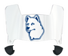 Connecticut UConn Huskies Mini Football Helmet Visor Shield w/ Clips - PICK VISOR & LOGO COLOR