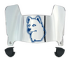 Connecticut UConn Huskies Mini Football Helmet Visor Shield w/ Clips - PICK VISOR & LOGO COLOR