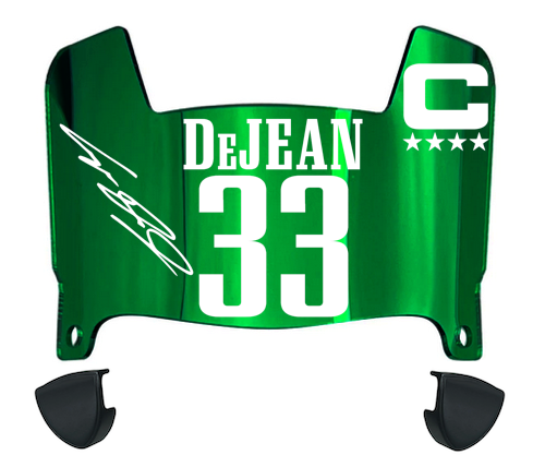 Cooper Dejean Philadelphia Eagles Mini Football Helmet Visor w/ Clips - PICK COLOR